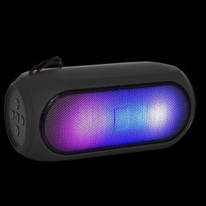 RGB无线扬声器兼容3D立体声音箱USB供电音乐播放器，带超低音扬声器，适用于电脑笔记本电脑