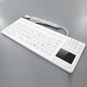 High quality Waterproof Rugged Buttons Silicon <strong>keyboard</strong> with <strong>touchpad</strong> - Product Image 2