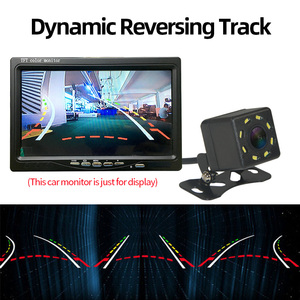 Universal Waterproof 8Led <strong>Dynamic</strong> Trajectory Parking Line Car Back up Reverse Car Reversing Aid <strong>Camera</strong> - Product Image 4