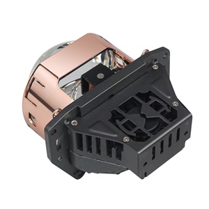 OEM 3.0เวอร์ชันตารางระบบระบายความร้อนด้วยพัดลมคู่ที่ยอดเยี่ยมของ G3เลนส์สี่เหลี่ยมโปรเจคเตอร์แบบสองไฟ LED โปรเจคเตอร์แบบซ้อนไฟหน้า - Product Image 2