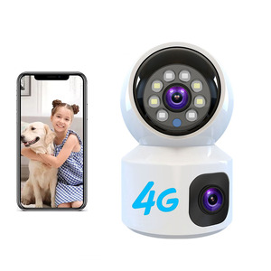 V380PRO双眼鏡360度スマートホームセキュリティCCTVカメラ人間検出ナイトビジョンウェブカメラ - Product Image 1