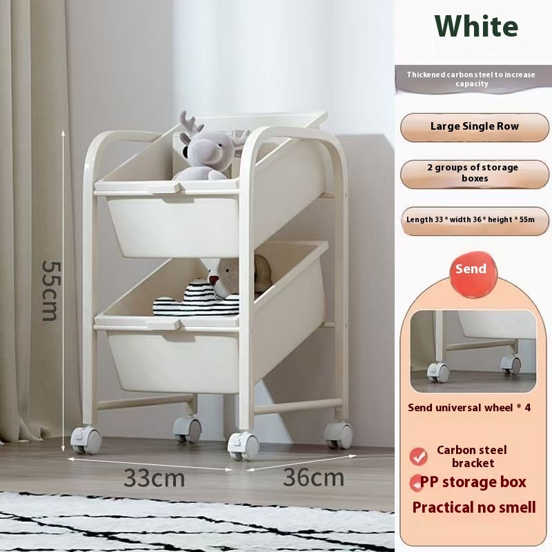 Blanc crème (une seule rangée 2 couches 2 boîtes)