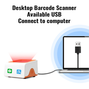 JR P8 2D Настольный сканер штрих-кода QR desktop 2D сканер штрих-кода скорость сканирования до 2200 сканирований в секунду. - Product Image 2
