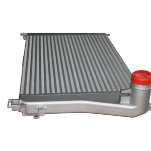 Audi S3 VW C43 AMG Kia Stinger Turbo için turboşarjlı Intercooler çekirdek ve plaka Fin radyatör diğer 3.0t motor modelleri - Product Image 3