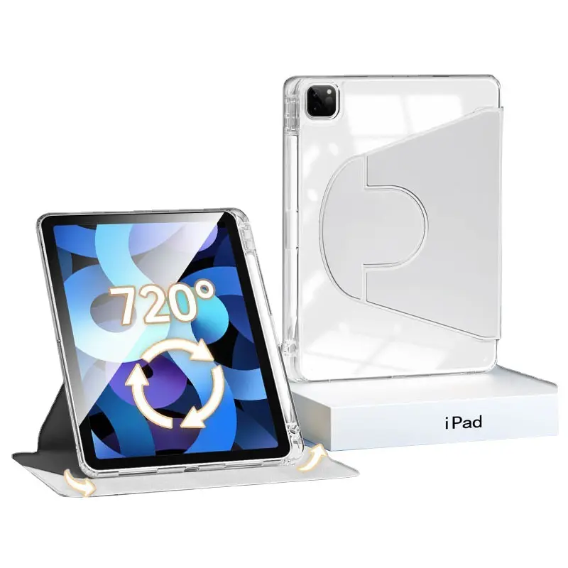 720 Graden Rotatie Tablet Case Voor Ipad Pro 234 11 Inch