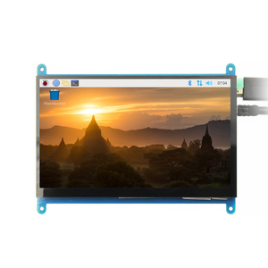 Display LCD da 7 "800*480 con tocco capacitivo e alimentatore Mini-USB 5V/2A per Raspberry Pi e braccio e PC - Product Image 1