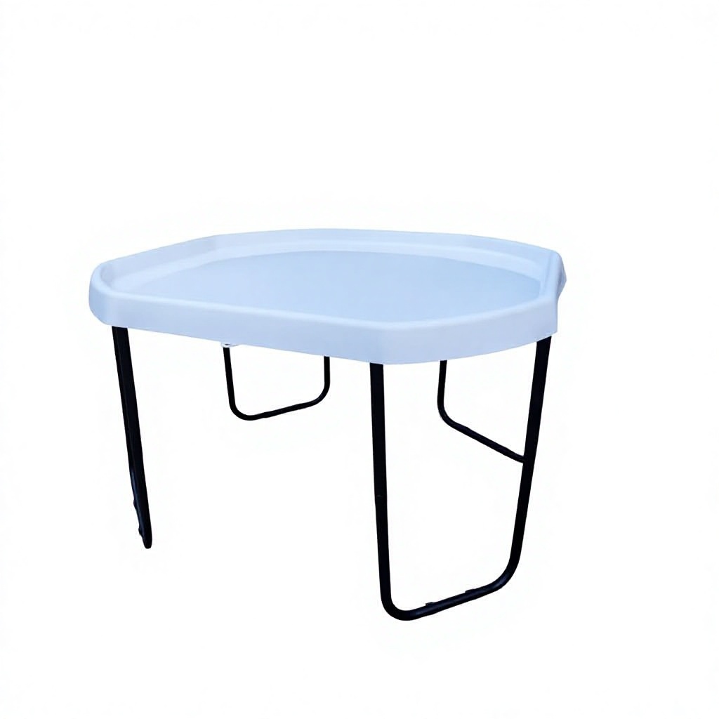 Supporto per vassoio bianco da 70 cm