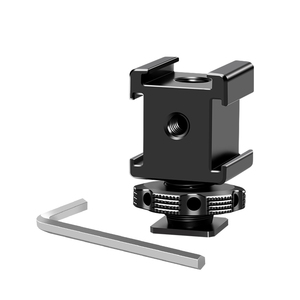 ฐานเสียบบูตแบบร้อนสามหัว1/4นิ้วสำหรับกล้อง DSLR - Product Image 1