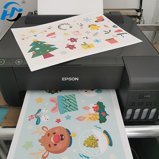 White vinyl(waterbased ink printing)
