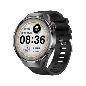Büyük ekran spor sağlık akıllı saat sağlık kan basıncı çağrı fonksiyonu NFC pusula tam dokunmatik çağrı akıllı bilezik GPS - Product Image 5