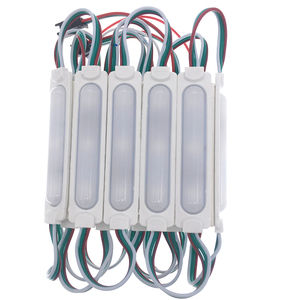 3สาย12โวลต์ Smd 5050เมจิก Dmx โมดูล Led เลนส์3LEDs Ws2811 IC ฉีด Rgb Led สีเต็มรูปแบบโมดูล - Product Image 6