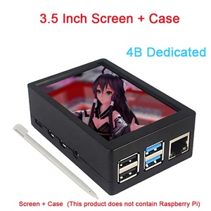 3,5 дюймов ЖК-монитор с сенсорным экраном и оболочкой для Raspberry pi 2-го поколения и Raspberry pi B + модель четвертого поколения B