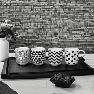 ชุดถ้วยเซรามิก80มล. ดีไซน์ทันสมัยสำหรับใช้ในบ้าน - Product Image 3