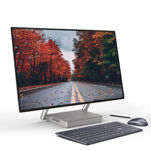 Cheap 27 Inch Business Office Gaming CPU <strong>Desktop</strong> Aio Pc All in One Touch Screen <strong>Computer</strong>