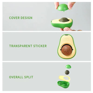 <strong>Catnip</strong> Ball Toy Avocado Shape <strong>Catnip</strong> Toy Chew Toys for Cat - Product Image 5