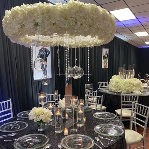 חתונת דקור שולחן מרכז חתיכות אספקת חתונה Centrepiece נרות מחזיק