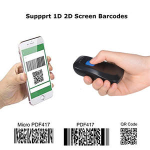 2D 3-in-1 2.4G BTUSBリングQRコードポータブルミニワイヤレスAndroid-モバイルバーコードスキャナーリーダー - Product Image 4