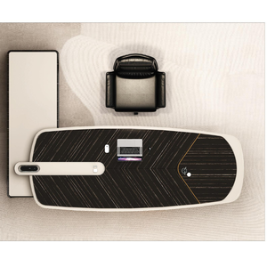 Modern <strong>Executive</strong> Office Furniture L Shape CEO Boss Manager <strong>Computer</strong> Table with Ergonomic Edge Modular Add-ons - Product Image 4