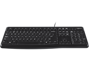 罗技K120有线键盘104键USB 2.0 Ce键盘即插即用USB键盘 - Product Image 3