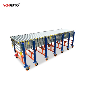Caja de descarga de carga de línea transportadora de rodillos flexibles con carga de transferencia de energía portátil Doble dirección Rotación libre - Product Image 6