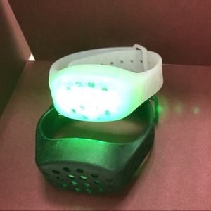Pulseira de silicone LED com controle de temporizador API e SDK
