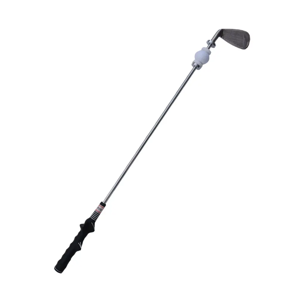 Caiton treinador ajustável para golfe 7 #, bastão de treino balanço de ferro ajustável para prática de clube
