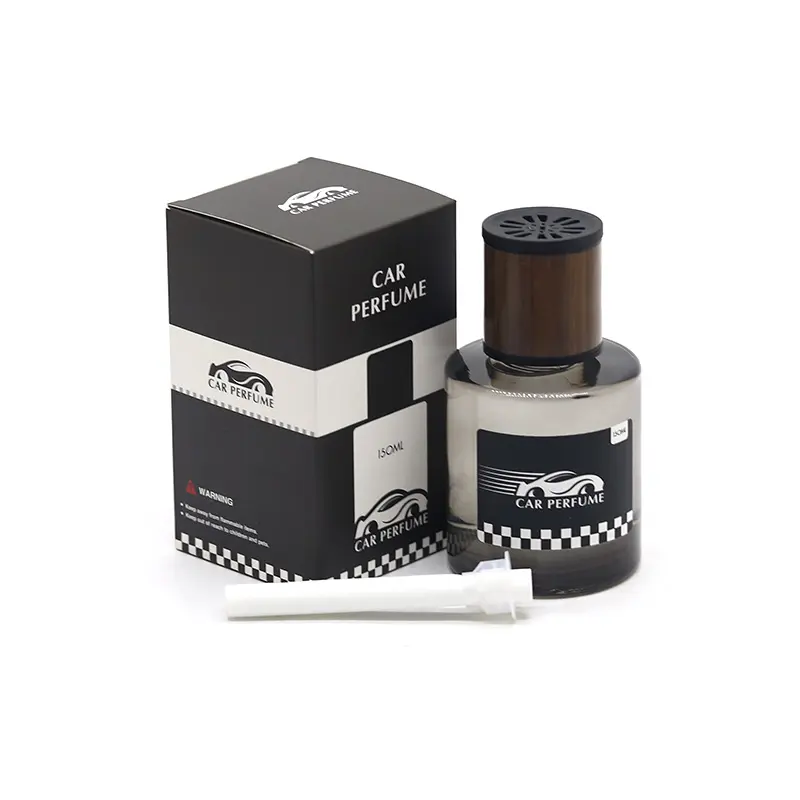 Diffusore di Aroma per auto 150ml grigio all'ingrosso nafta per casa fragranza olio essenziale popolare nuovo Design per auto deodorante per ambienti