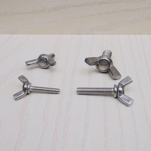 蝶ネジm4 m5 m6 m8 m10ステンレス鋼304 316カスタマイズされた高品質の蝶ボルト