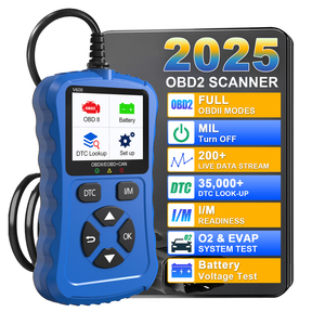 V600 סורק אוטומטי כחול obd2 קוד קורא לכל מכוניות obdii מאז 1996 יכול כלי אבחון עבור קודי מנוע ברורים