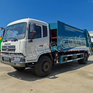 Dongfeng 4x2 3950mm 10-12cbm máy nén rác xe Tải Chở Rác để loại bỏ và chuyển rác - Product Image 5
