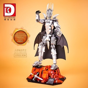 โมเดล3D ประกอบจาก DK6007ของเล่นสำหรับเด็กทำจากอิฐขนาดเล็กแหวนมหัศจรรย์แห่งวงแหวนของตึกของเล่นสำหรับเด็ก - Product Image 5
