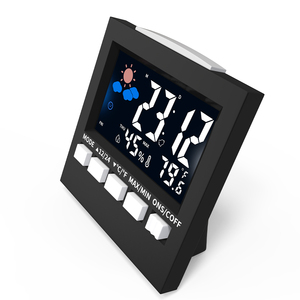 Higrómetro Digital para interiores, termómetro de habitación y medidor de humedad con Monitor de temperatura y calidad del aire - Product Image 1