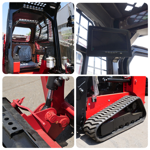 RUNTX Multifunction 1 Ton 1.2 Ton Skid Steer Loader with 0.5m&sup3; Bucket Capacity Price for Sale