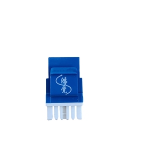 Jue Hong Cat5e Cat6 Cat7 Keystone Jack y Patch Panel 180 grados con UTP FTP Modular Rj45 Jack Fábrica al por mayor de alta calidad - Product Image 2