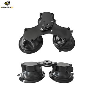 Summer Bee Aluminum 1/4 Thread Car Holder Suction <strong>Cup</strong> Bracket for Action Camera/Mobile Phone Accessories Windshield Car Mount