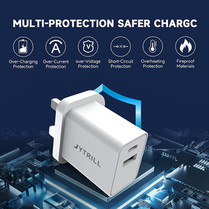 OEM Overheat Protection Fast Charging Block - 3X <strong>Faster</strong> Charger with LED Display for Hotel Gym <strong>Bulk</strong> Order - Product Image 3