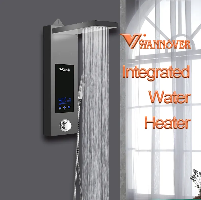 Hannover 2024 nouveau Design chauffe-eau électrique instantané constant robinet avec lumière LED numérique