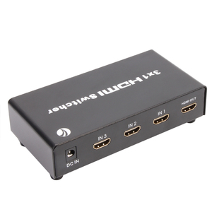 Interruptor HDMI de alta velocidad HDMI 1,4 V Splitter 3x1 3 en 1 salida Ultra HD con control remoto Cable infrarrojo Conmutador HDMI - Product Image 1