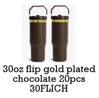 Chocolate gold plated -20pcs- 30FLICH