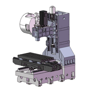 CNCフライス盤M800台湾Syntecコントローラ3軸CNC垂直加工センター - Product Image 3