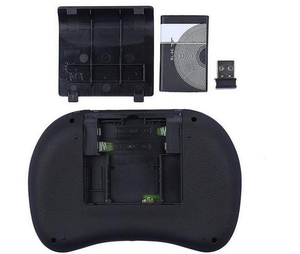 Mini teclado inalámbrico I8 de 2,4G, panel táctil retroiluminado, Air Mouse, Control remoto en inglés con receptor USB para Android TV Ma C BOX PS3 - Product Image 5