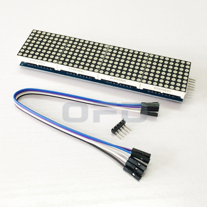 MAX7219 modulo a matrice di punti 32x8 4 in 1 moduli Display a LED con fili a 5 Pin per Raspberry Pi - Product Image 2