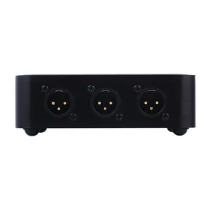 Passive XLR <strong>1</strong> in 6 Out Audio Signal <strong>Splitter</strong> 6-in-<strong>1</strong>-out Switch for Microphone Sound Mixer Stage Conference