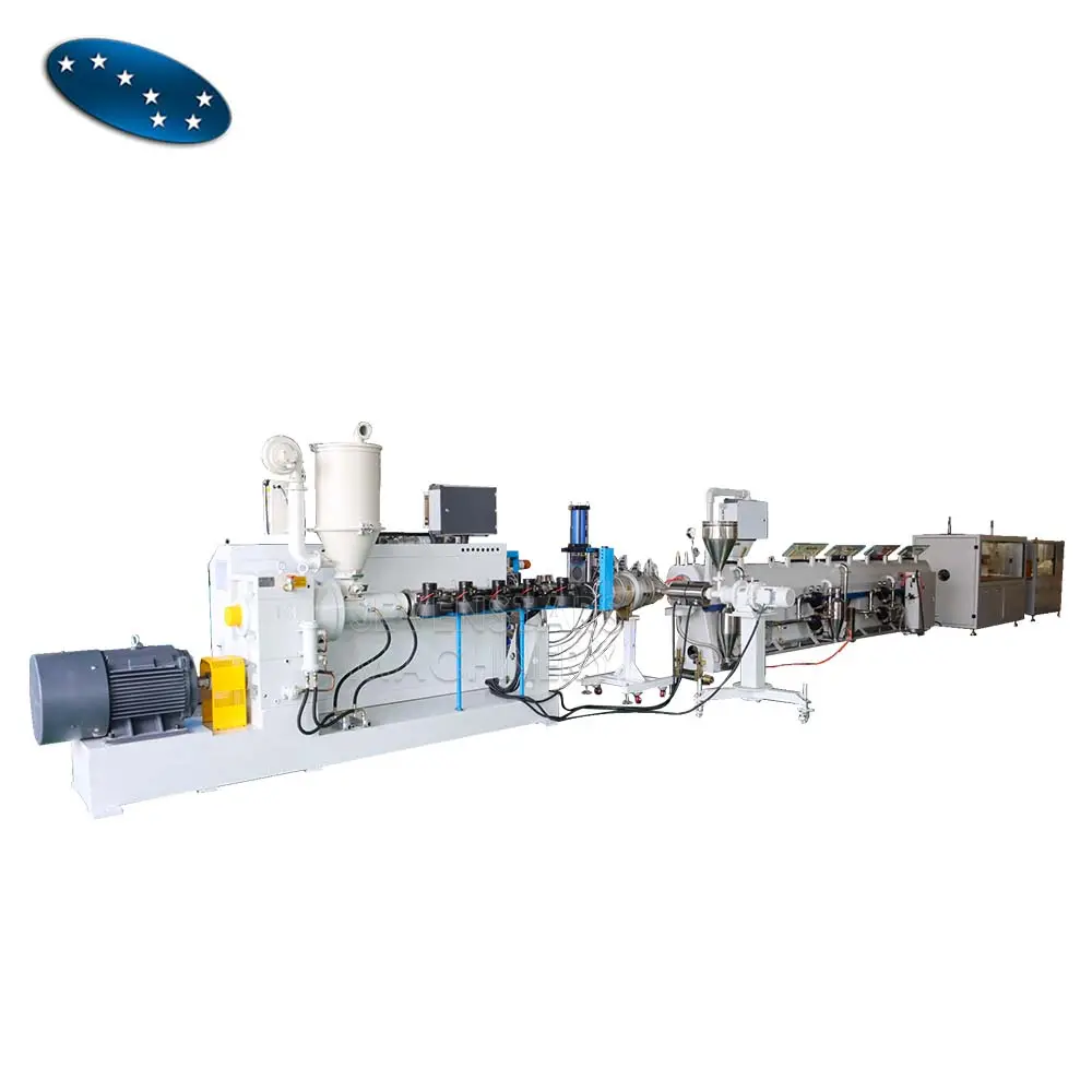 Automatic PVC Conduit pipe extrusion line Water Supply Drainage Irrigation Ventilation Cable Protection Pipe Extrusion machines