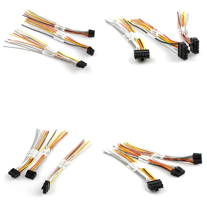 Wire Harness Cable Assembly 2*6 Pin Molex Micro Mini Fit 3.0 Pitch SMD Connector Cable