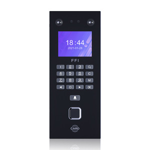 Sistema di controllo degli accessi tutto in uno pennello viso stampa del palmo impermeabile impronta digitale IP TCP SDK compatibile con Controller per porta in vetro - Product Image 1