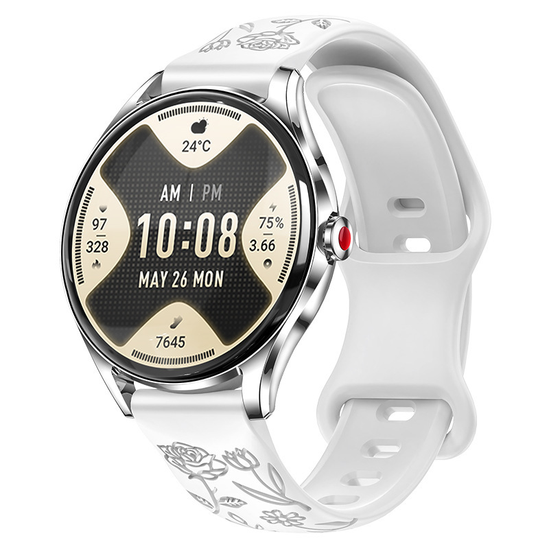 Montre-bracelet blanche