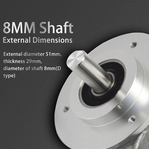 HENGXIANG-SJ50 12-Bit 4096 Schritte pro Umdrehung 10mm Absolutwert geber für CNC-Drehspindel Graucode-Drehgeber - Product Image 4