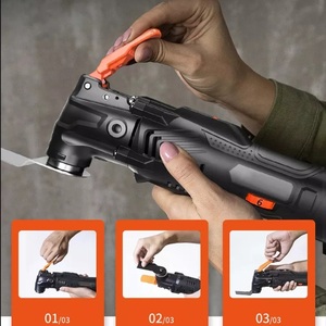 Cortador de herramientas eléctricas de 20V, sierra eléctrica multifunción, herramienta recortadora renovadora para carpintería, herramienta oscilante inalámbrica - Product Image 5