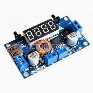 <strong>5A</strong> constant voltage and current stepdown module with shell power display LED driver lithiu <strong>5A</strong> - Product Image 1